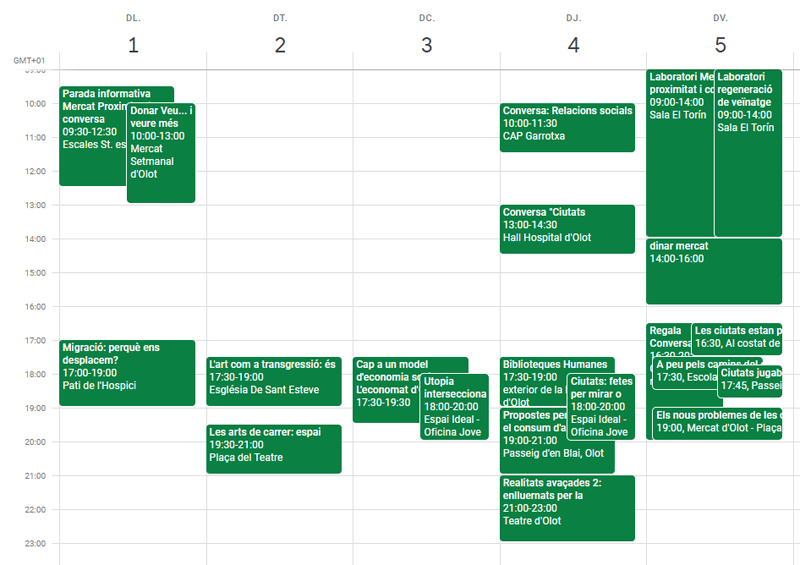 Calendari Mercat